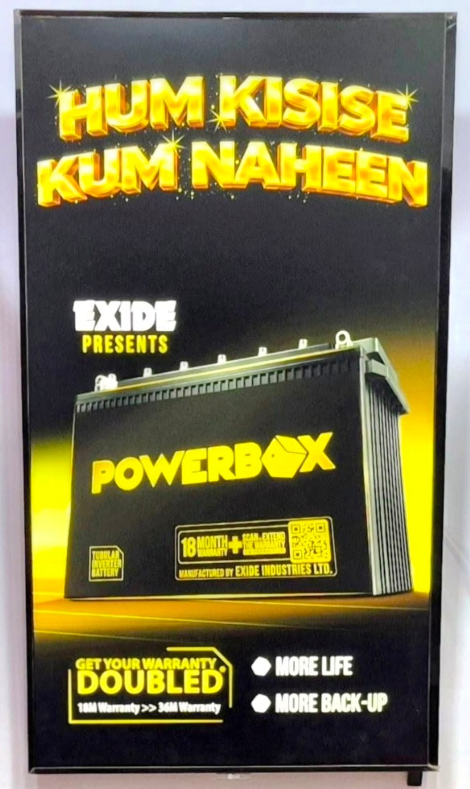 Exide Powerbox — Hum Kisise Kum Naheen