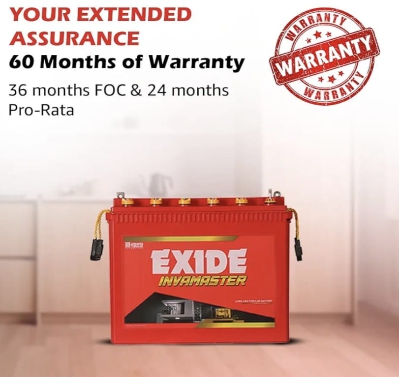 Exide Invamaster — 60 Months Extended Assurance