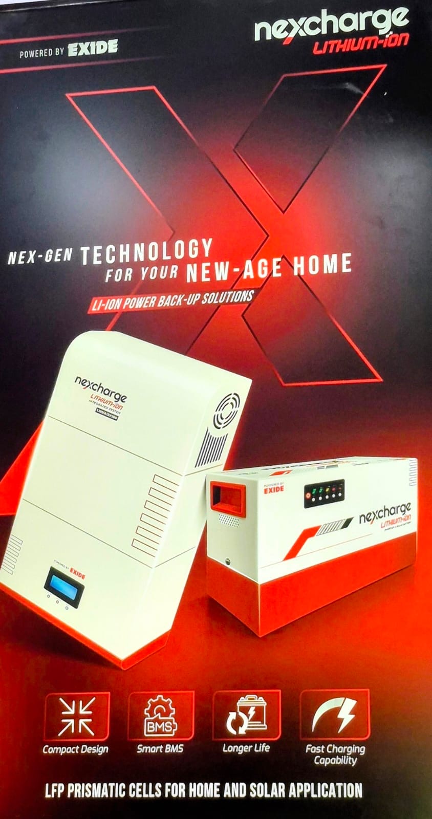 Nexcharge Li-ion — Nex-Gen Technology for Your New-Age Home